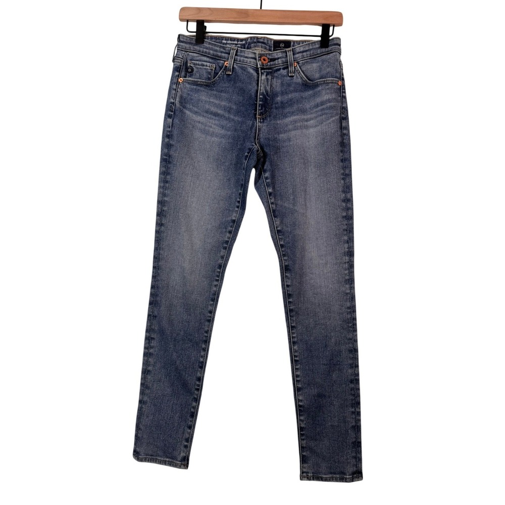 AG Adriano Goldschmied The Legging Ankle Super Skinny Jeans Blue 26R EMP1389PRCS
